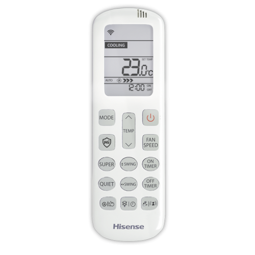 HISENSE Внутренние блоки настенного типа серии ZOOM FREE Match DC Inverter R32 AMS-18UW4RXSKB01