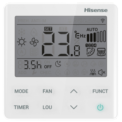 Полупромышленные сплит-системы Hisense ADT-12UX4RBL8/AUW-12U4RS8